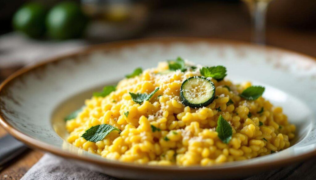 Risotto alle zucchine: il trucco per una consistenza cremosa