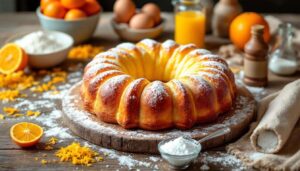 CIAMBELLONE all ARANCIA con SPREMUTA Fresca Sofficissimo