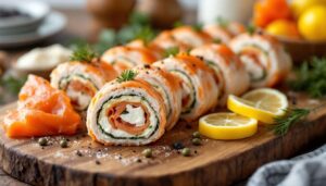 Rotolini da buffet al salmone e tonno: antipasto senza cottura pronto in pochi minuti