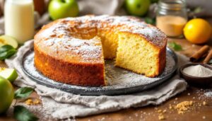 Melaccio - Torta di mele leggera senza uova e senza burro