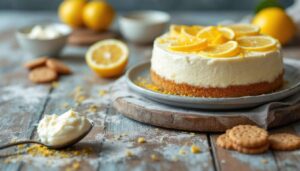 Torta fredda al limone senza forno: crema profumata e fetta perfetta