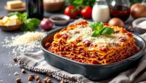 Rose di lasagne al forno: rotolini filanti con ragù di salsiccia e besciamella