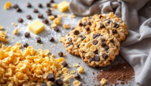 Rose del deserto di corn flakes: i biscotti piΓΉ soffici e croccanti