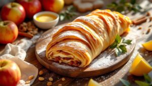 No, non ho voglia di impastare: lo strudel di mele lo faccio rivisitato, viene delizioso