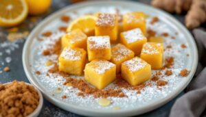 Cubetti di zenzero fatti in casa per una digestione leggera dopo i pasti abbondanti: sono facilissimi da preparare