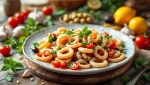 Calamari alla mediterranea, un piatto che profuma di mare: quali ingredienti fanno davvero la differenza
