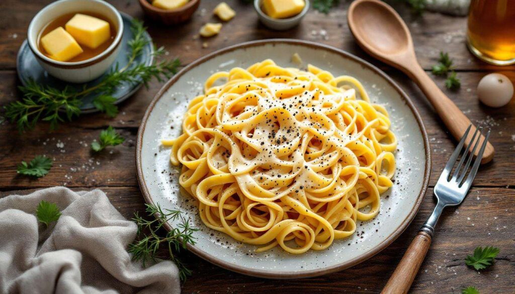 Hai freddo e poca voglia di cucinare questa pasta all’uovo in padella con formaggio fuso ti salva la cena in 10 minuti