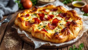 RUSTICO con SALSICCIA provola e speck: pronto in 10 minuti